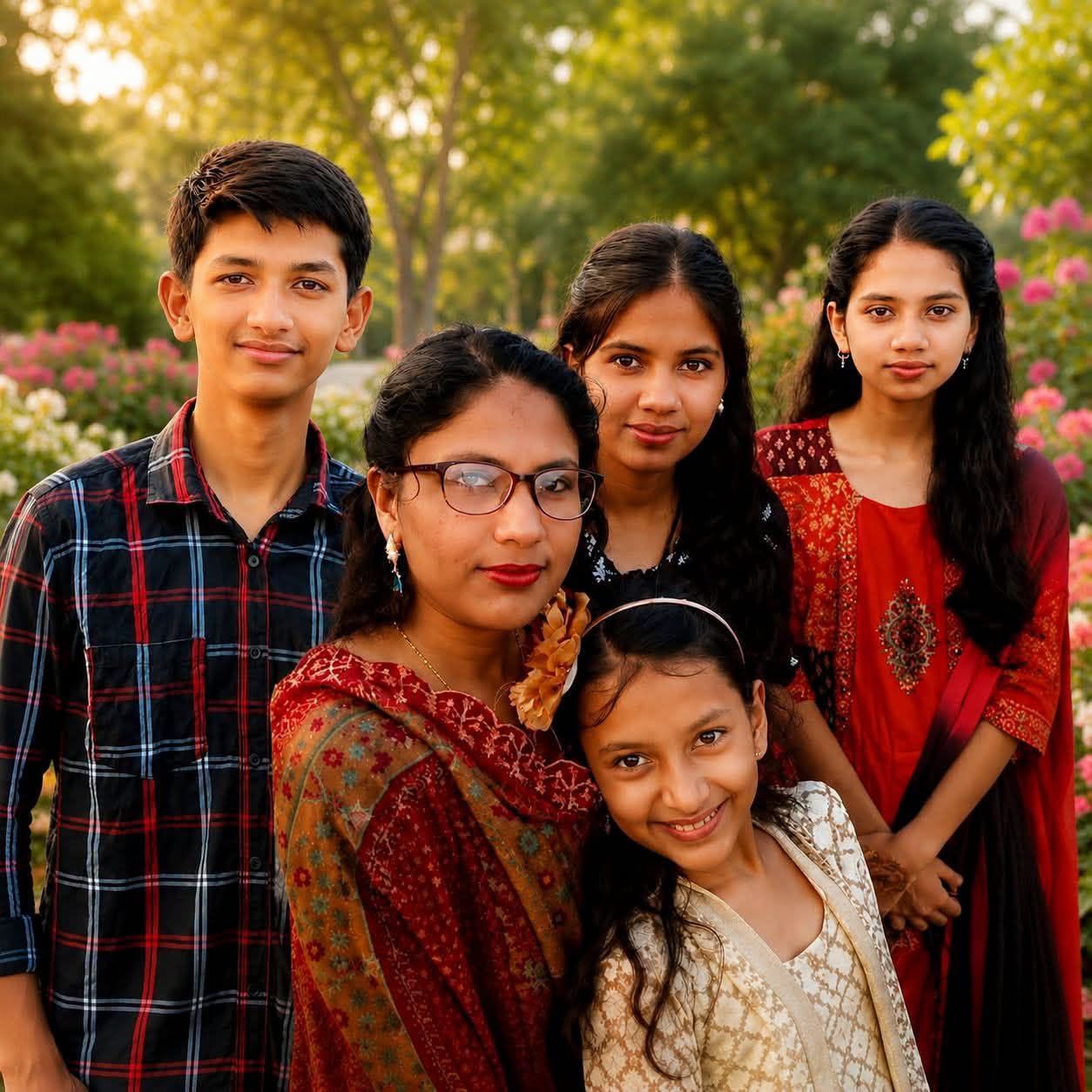 লক্ষ্মীপুরের রায়পুরে মা ও তিন মেয়েকে হত্যার পর তালাবদ্ধ বাসার সামনে দাঁড়িয়ে সিফাত।