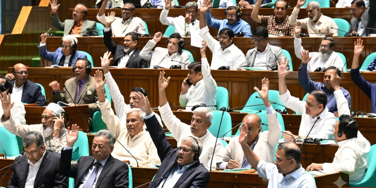 বাংলাদেশের জাতীয় সংসদে ২০২৬-২০২৭ অর্থবছরের বাজেট পাস এবং আন্তর্জাতিক অপরাধ ট্রাইব্যুনালের রায়